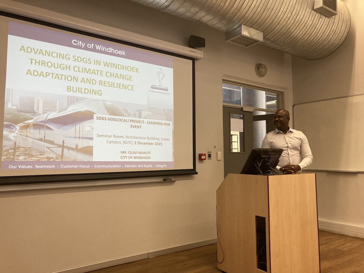 Public lecture and student seminar: Mr Olavi Makuti