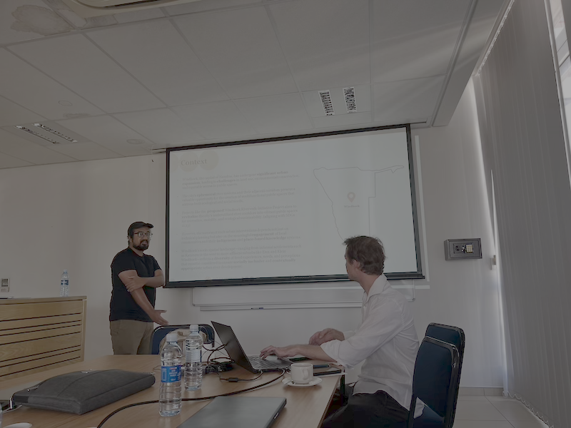 Masters student thesis field research presentation: Abiral Bhuju
