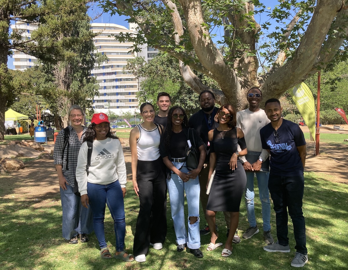 Applied Urban Ecology practical attended by Masters thesis by Prof Leonie Fischer